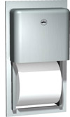 ASI-Slider4-WA-Recessed Dual Roll Toilet Tissue Dispenser